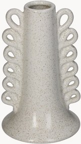 Vaas White van keramiek, H 16 cm