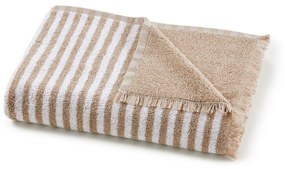 Handdoek in badstof 500 g, gestreept, Arzon
