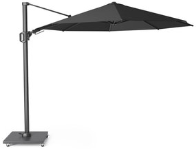 Platinum Challenger zweefparasol 3.5m T2 premium (incl. voet en hoes) faded black