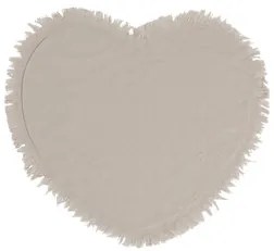 Tafelset Beige Côté Table  NALIA COEUR X2