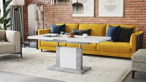 ORION wit / beton, salontafel