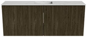 Mondiaz Joya DLux 100cm toiletmeubel shadow met wastafel faye midden 1 kraangat opalo
