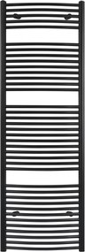 Ben Samos handdoekradiator licht gebogen 1224W 60x177,5cm mat antraciet