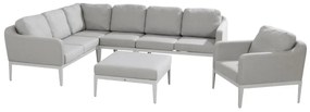 4 Seasons outdoor | Almeria  Loungeset    antraciet weerbestendig