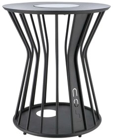 Cosilumia loungetafel met verlichting Ø 52 x 60 cm - black
