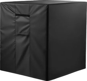 VEVOR Airconditionerhoes, 762 x 762 x 810 mm, drielaagse waterdichte polyester beschermhoes, universele pasvorm, buitenairconditionerhoes, zwart