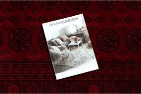 Kleden Bordeau Rugsx  ORIENT 6889 tapijt bordeauxrood / zwart Buchara, 180x270 cm