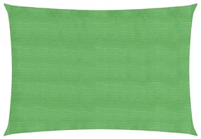 vidaXL Zonnezeil 160 g/m² 5x7 m HDPE lichtgroen