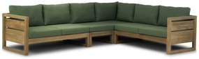 Hoek loungeset 6 personen Teak Old teak greywash  Garden Collections Richmond