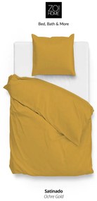 Zo!Home Satinado Dekbedovertrek Ochre Gold – Bij Swiss Sense