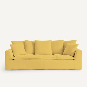 Zitbank in gemêleerde stof, Otavia