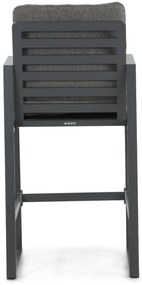 Barstoel Aluminium Grijs-antraciet Lifestyle Garden Furniture Nuno