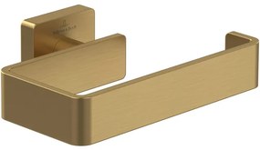 Villeroy & Boch Elements - Striking Toiletrolhouder zonder deksel - 135 x 93 x 45 mm - Brushed Gold (goud) TVA15201400076