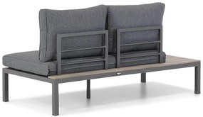 Loungeset 4 personen Aluminium/polywood Grijs Domani Furniture La Festa