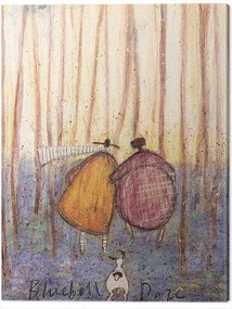 Schilderij op canvas Sam Toft - Bluebell Daze