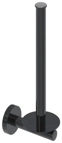IVY Reserverolhouder - wand model - 2 rollen - Zwart chroom PVD 6500407