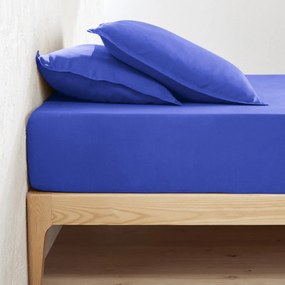 Hoeslaken in gewassen linnen, omslag 35 cm, Linot