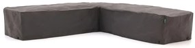 Tuinmeubelhoes geschikt voor Hoek loungeset | Kees Smit  | Kunststof | Grijs - Antraciet | 280x85cm | Kees Smit Tuinmeubelen