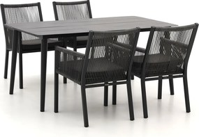 Diningset Manifesto | 4 personen | Tuinset aluminium | 5-delig | Kees Smit Tuinmeubelen