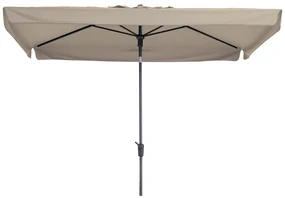 Madison stokparasol Delos luxe Ecru 200x300 cm.