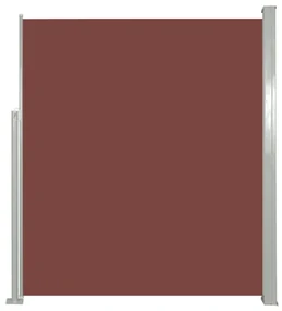 vidaXL Tuinscherm uittrekbaar 160x300 cm bruin