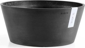 Ecopots Frankfurt 30 - Rond - Dark Grey - Diameter 30,6 x H15,6 cm
