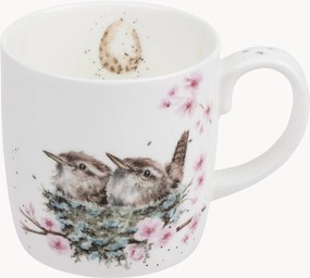 Fine Bone China mok Feather Your Nest