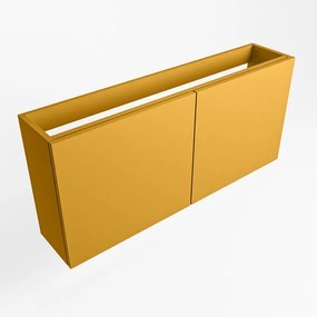 Mondiaz FOWY fonteinonderkast - 110x22x50cm - 2 deuren - push to open - softclose - Ocher FOWYTO110Och2D