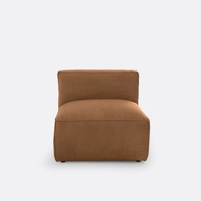 Modulaire comfortzetel in geribd fluweel, Seven