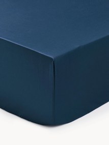 Katoensatijnen hoeslaken Premium