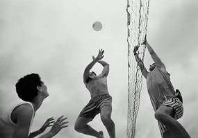Foto Two young men and one woman, Bob Thomas