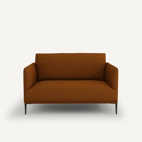 2-zits bank in gemêleerde gevlochten stof Oscar, ontwerp Emmanuel Gallina