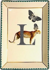Decoratief dienblad Leopard van Fine Bone China