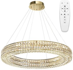 Hanglamp LED APP1569-CP Gold 80cm