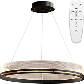Hanglamp APP1192-CP Zwart Goud