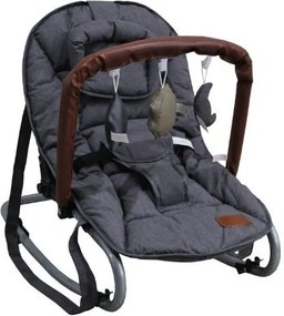 Wipstoel Rocking Chair Luxe Zoo Denim Grey