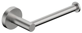 Fortifura Calvi toiletrolhouder/reserverolhouder - zonder klep - rond - PVD - Geborsteld RVS SW639931
