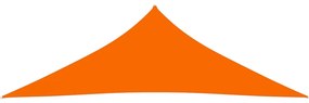 vidaXL Zonnescherm driehoekig 4x4x5,8 m oxford stof oranje