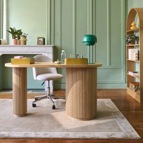 Bureau in organische vorm, 1 deur, Genna
