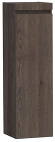 Saniclass Solution Badkamerkast - 120x35x35cm - 1 rechtsdraaiende deur - hout - black oak HK-MES120RBO