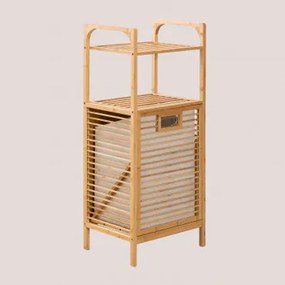 Lauren Bamboe Wasmand Met Plank ↔︎ 40 Cm - Sklum