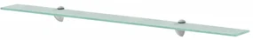 vidaXL Zwevend schap 100x20 cm 8 mm glas