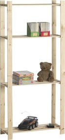 Practo Home opbergrek met 4 legborden - Max. 60KG - Enkel - 175x80x30cm