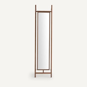 Draaibare spiegel voor dressing in notenhout en fineer Rory