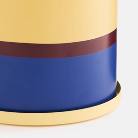 Bloempot van geverfd ijzer, diameter 20 cm, Palavas