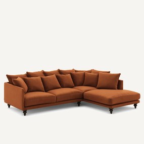 Fluwelen hoekbank, LAZARE