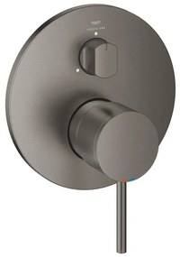 Grohe Atrio new afdekset 3-weg omstelling hard graphite geb. 24356AL0