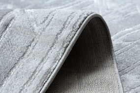 Tapijt MEFE modern B402 - Structureel,  twee poolhoogte , donker grijskleuring