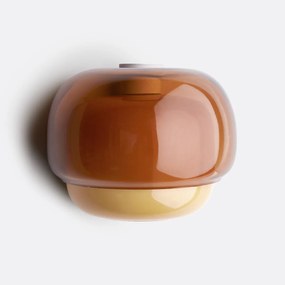 Wandlamp van gekleurd glas, KINOKO