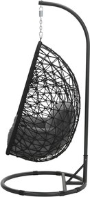 Garden Impressions Hangstoel Panama hangstoel ei - rope zwart